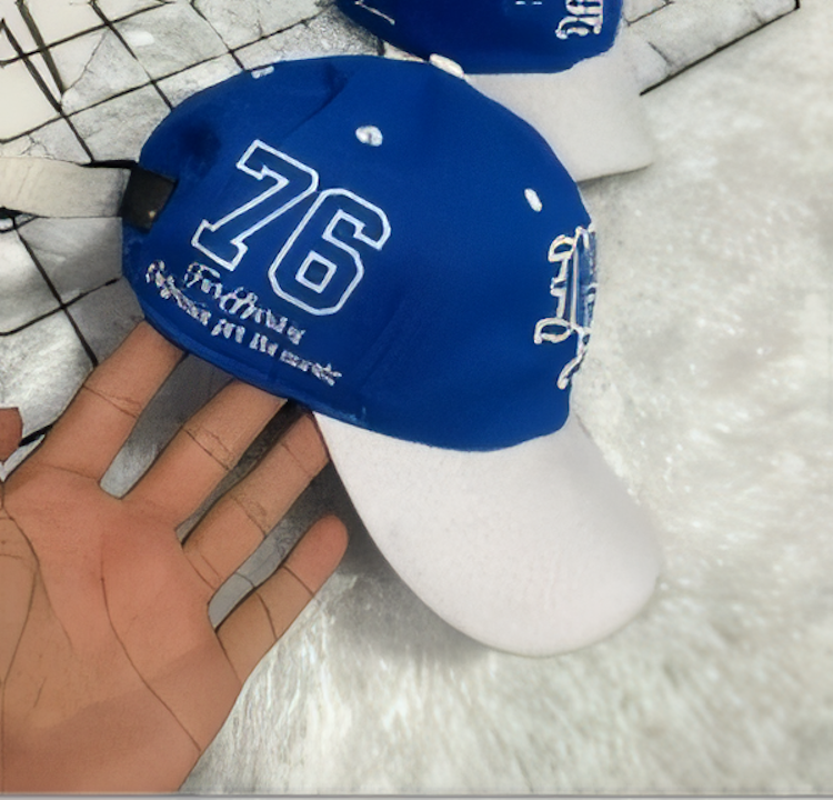 Boné Masculino Azul Royal Design Premium